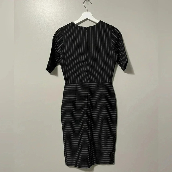 InWear Ivonnel  Pinstripe Short Sleeve Sheath Dress - Picture 12 of 14